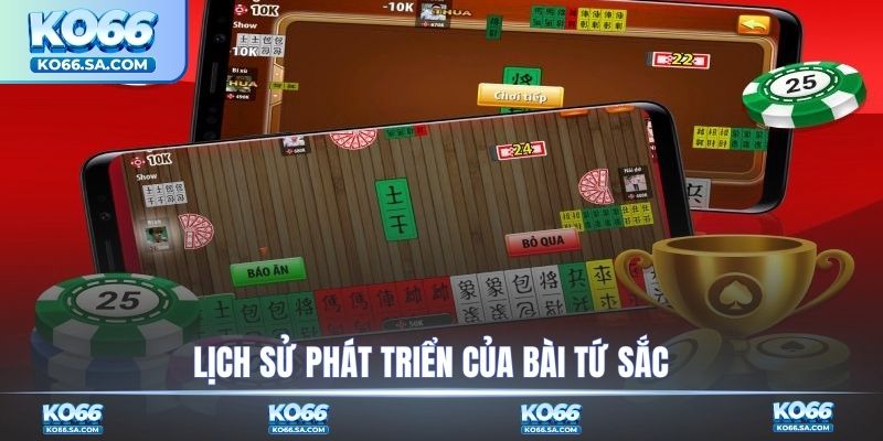 Bài Tứ Sắc của nước nào - Lịch sử phát triển